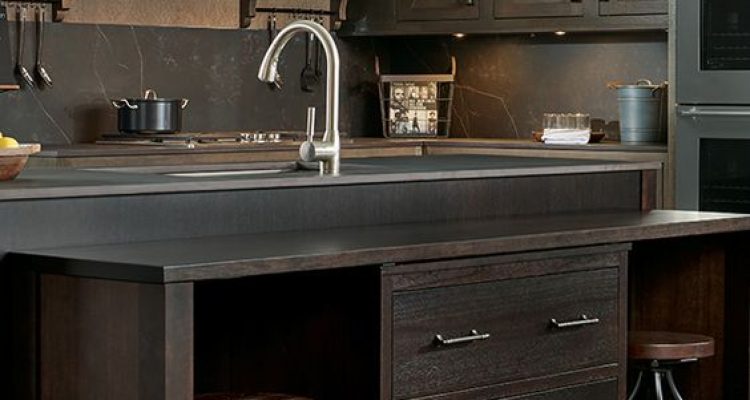 Modern-Dark-Brown-Kitchen-Cabinets